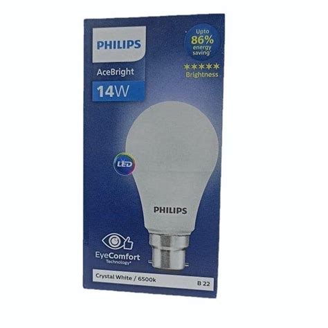 14 W Philips Ace Bright Led Bulb B22 Cool Daylight At Rs 190box In Nagpur