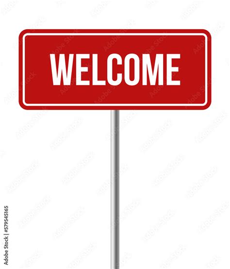 Welcome Sign Board Notice Board To Welcome New Managers With