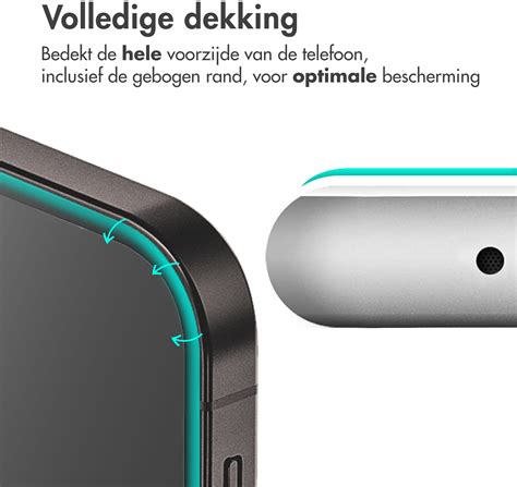 Specificaties Van Accezz Gehard Glas Full Cover Screenprotector Iphone