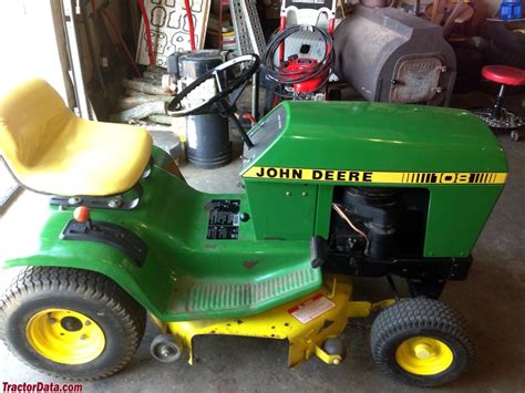 John Deere 108 Tractor Photos Information