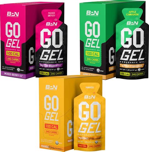 Amazon.com: BARE PERFORMANCE NUTRITION BPN Go Gel Variety Pack Bundle ...