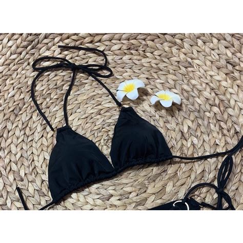 Bikini 2 mảnh đồ bơi tam giác nhiều màu có sẵn phối khoen sexy hình thật do shop chụp sàn