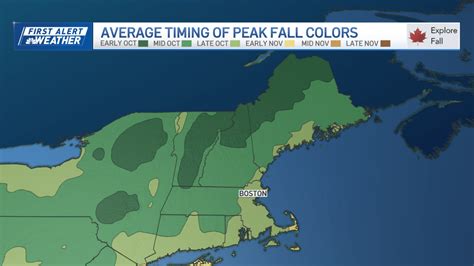 Fall foliage tracker: Peak timing in New England – NBC Boston