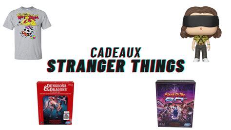 Cadeaux Pour Les Fans De Strangers Things Gazette Du Geek