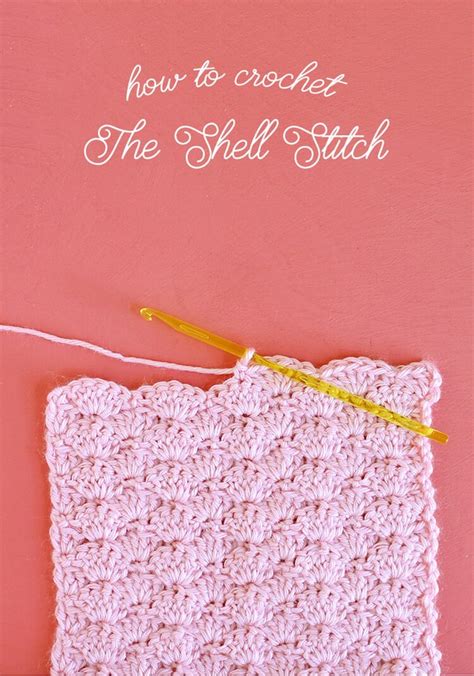 Learn To Crochet The Shell Stitch With This Free Photo Tutorial