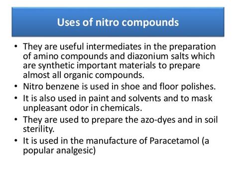 Nitro compounds