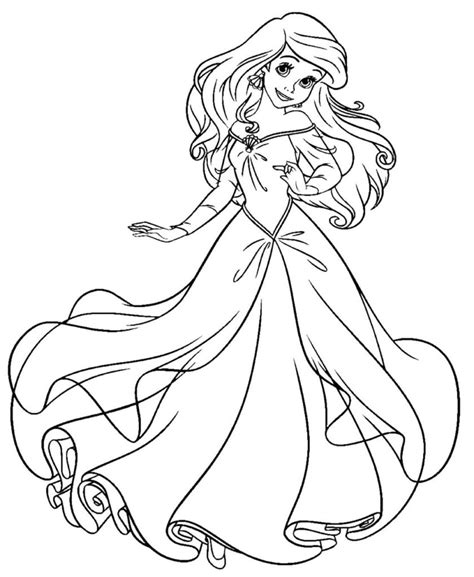Desenhos De Princesas Para Imprimir Em Pdf - Desenhos de Princesas em PDF para colorir - Desenhos Imprimir
