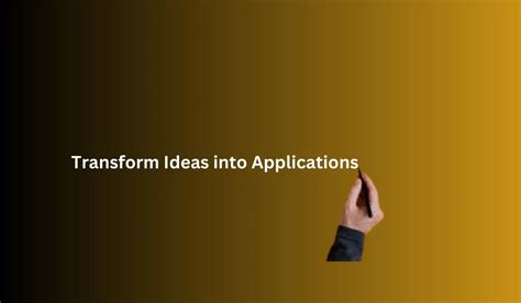 Transform Ideas into Applications | OS Digital World