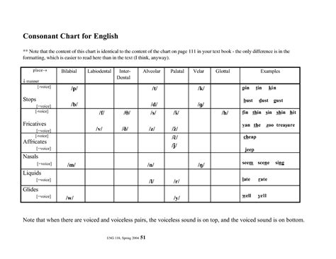 whatyou shouldknow  consonantand vowel sounds consonant