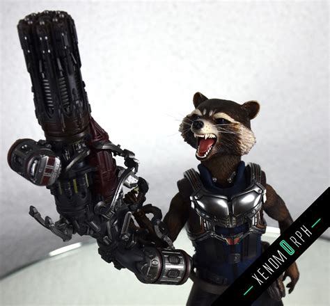 Hot Toys Rocket Deluxe Guardians Of The Galaxy Vol 2 1 6 MMS411 Photo And Video Review