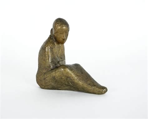 Gerhard Marcks Seated Robed Figure 1934 Mutualart