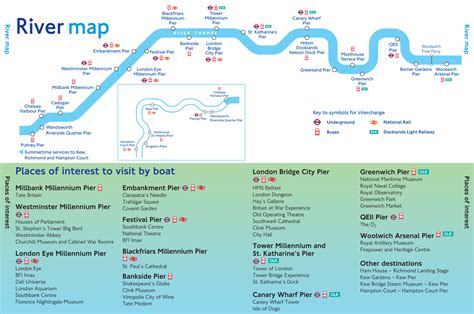 Thames River Map