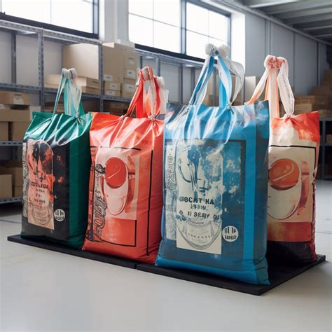 Printed Woven Polypropylene Sacks