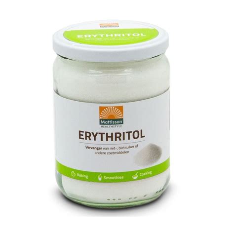 Еритритол Eстествен подсладител х400 г Mattisson Healthstyle