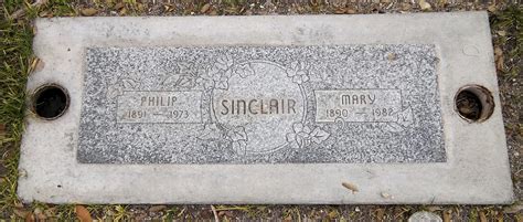 Philip Sinclair 1891 1973 Monumento Find A Grave