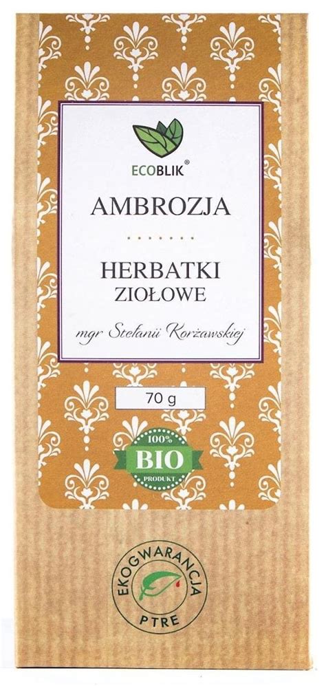 Herbata ziołowa Ecoblik z kwiatem bzu 70 g Ecoblik Sklep EMPIK