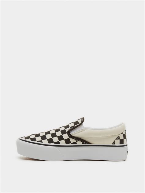 Слипоны Vans Classic Slip-On Platform VN00018EBWW1, цвет: Чёрный ...