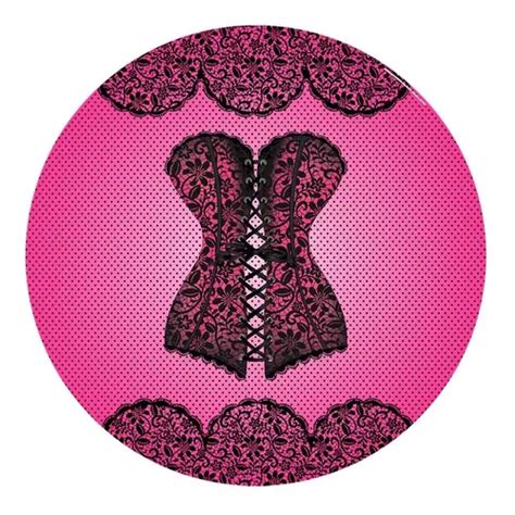 Painel De Festa Ch De Lingerie Redondo Em Tecido M New Mercadolivre