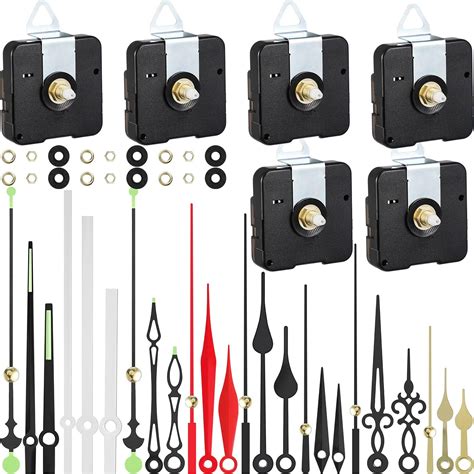 Amazon Clock Movement Mechanism With 5 Different Pairs Of Hands