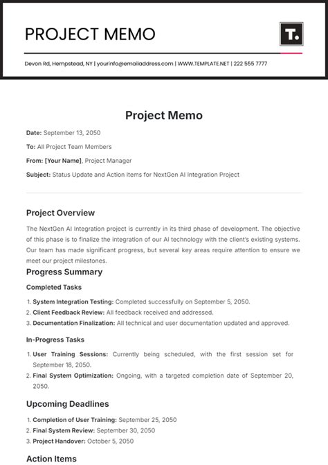 Free Safety Memo Template Edit Online And Download