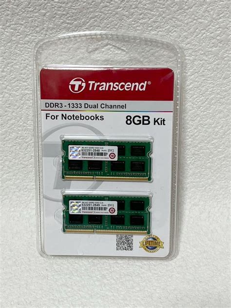 Yahooオークション 未開封 Transcend ノートpc用増設メモリ Pc3 106