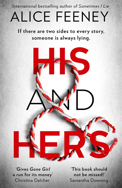 HIS AND HERS: the thrilling, suspenseful and gripping new psychological