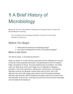 Mp Lec Microbiology And Parasitology Lecture Notes Microbiology And