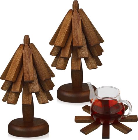 Amazon Wooden Trivets For Hot Dishes Black Walnut Magnetic Trivet Walnut Tree Table Mat