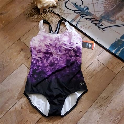 Speedo Swim Speedo Powerflexeco Ombre Swimsuit Gravity S Poshmark