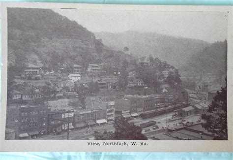 Northfork, WV vintage postcard. Dated 1931. | West virginia history, Appalachia, West virginia