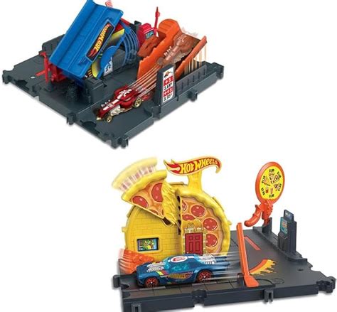 Hot Wheels City Pista De Brinquedo Cole O De Lugares Surpresa