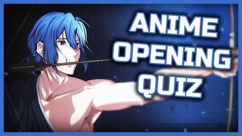 Anime Opening Quiz 42 Openings EASY OTAKU YouTube