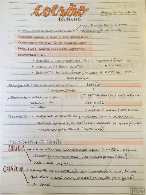 Coesão E Coerência Resumo