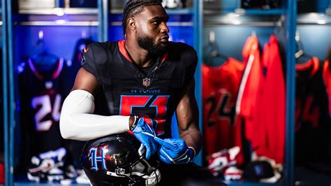 Houston Texans Unveil New Uniforms: Deep Steel Blue, Red Jerseys, and ...