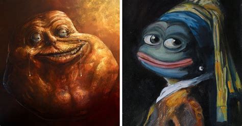 Óleo Sobre Tela Meme - 10+ Oil Painted Memes For People Who Want To Look Classy, But Only Know ...