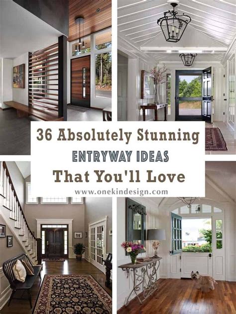 36 Absolutely Stunning Entryway Ideas That You'll Love | Foyer ideas