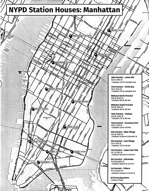 Nypd Precinct Map Pdf Perl Trixie