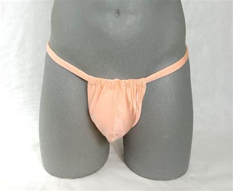 Peach Sexy Sliding Men S Bikini Swimsuit Etsy