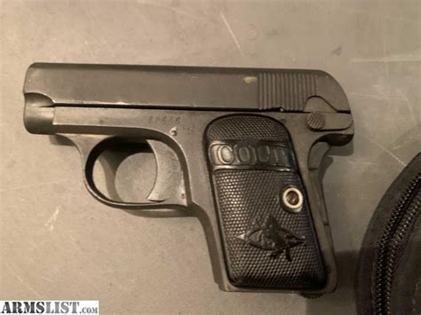 Armslist For Sale Colt Pocket Pistol Wanted 40 Cal