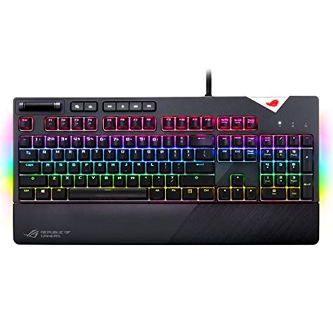 ASUS RGB Mechanical Gaming Keyboard - ROG Strix Flare (Cherry MX Speed ...