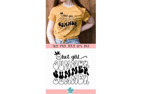 Hot Girl Summer Svg Summer Cut File By Midmagart Thehungryjpeg
