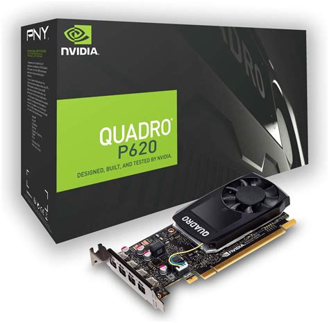 Pny Quadro P5000 Carte Graphique Professionnelle 16gb Gddr5 Pci Express 3 0 X16 Double Slot 4x