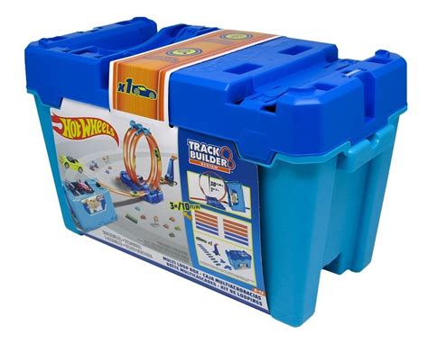 Hot Wheels Pista Track Builder Box Caixa Multi Loop Mattel Frete grátis