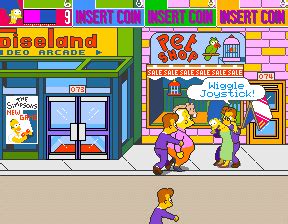 The Simpsons Screenshots For Arcade MobyGames