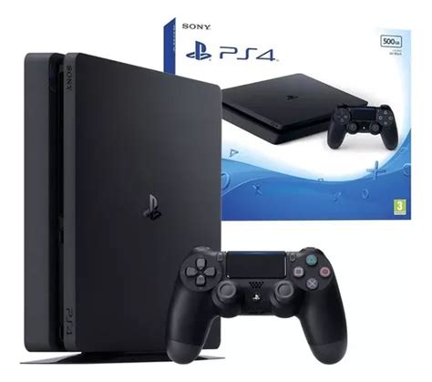 Sony Playstation 4 500gb Ps4 Slim 500gb Nota Fiscal E Garantia