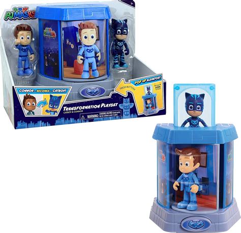 Pj Masks Transforming Figures Playset Catboy Toptoy