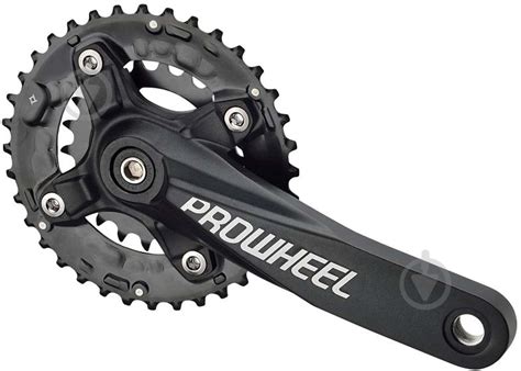 ᐉ Шатун велосипедний L175мм 22-36T Prowheel RAID-501P під квадрат (CHW ...