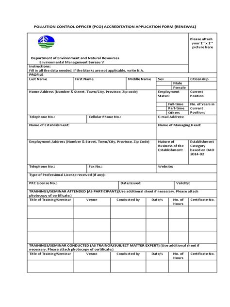 Pco Accreditation Application Form Renewal Pdf Notary Public
