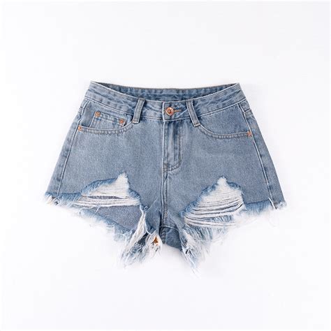 Shop Our Hot Style Summer Women S Sexy Button Denim Shorts