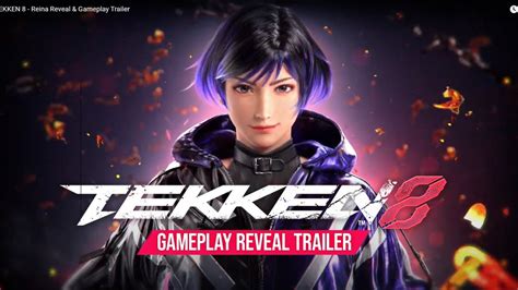 Tekken 8 Reina Reveal And Gameplay Trailer Youtube